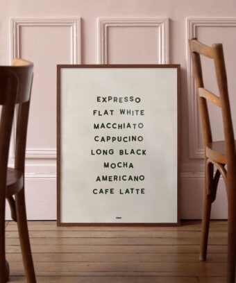 studio topo Types cafés
