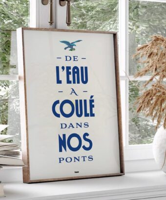 De l'eau a coulé dans nos ponts