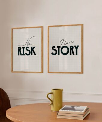 Affiche Studio Topo No risk no story