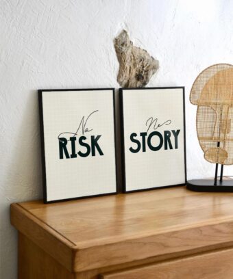 Affiche Studio Topo No risk no story