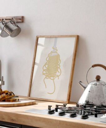 Affiche studio topo Spaghettis