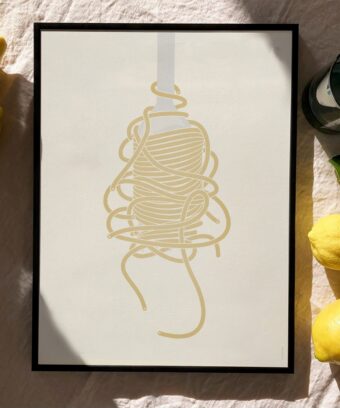 Affiche studio topo Spaghettis