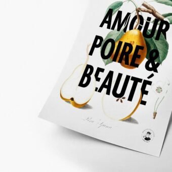 affiche studio topo Amour poire et beauté