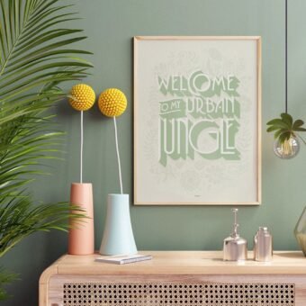poster Welcome to my urban jungle