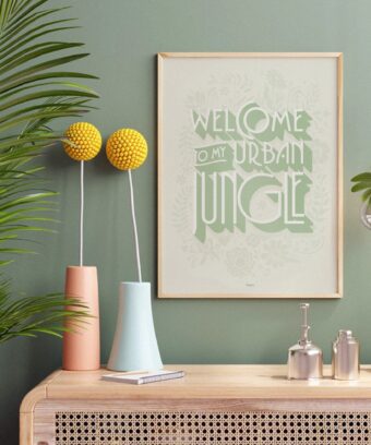 poster Welcome to my urban jungle
