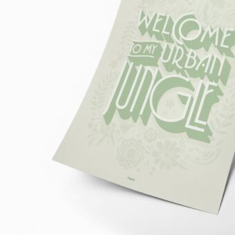 poster Welcome to my urban jungle