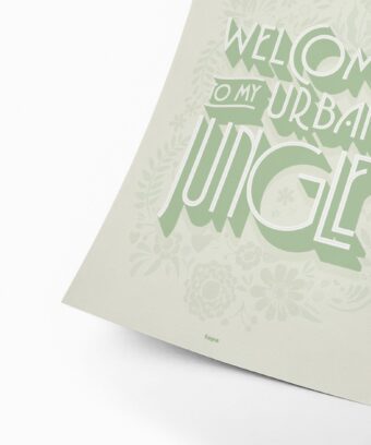 poster Welcome to my urban jungle