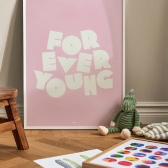 affiche Forever young studio topo