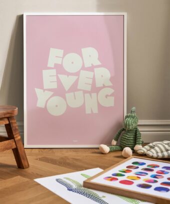 affiche Forever young studio topo