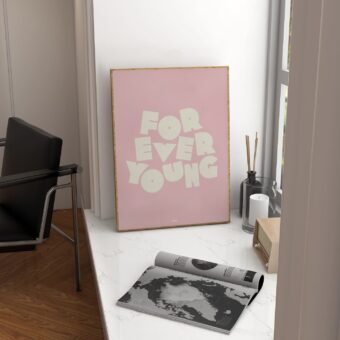 affiche Forever young studio topo