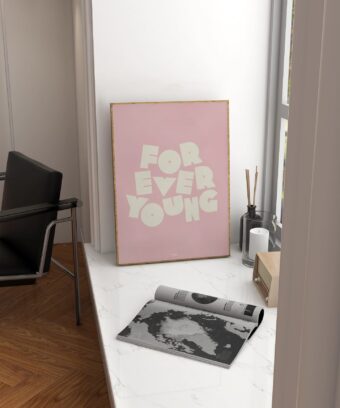 affiche Forever young studio topo