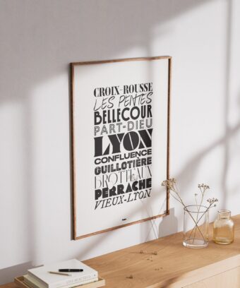 affiche des quartiers de lyon studio topo