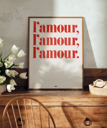 affiche lamour lamour lamour