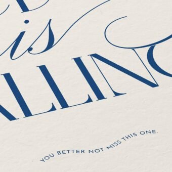poster Ocean is calling