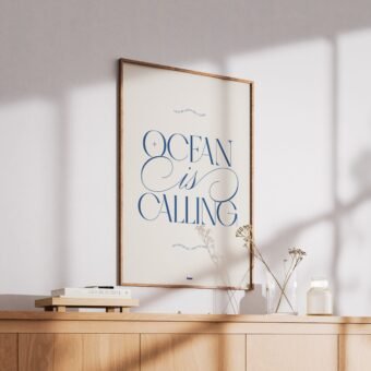 poster Ocean is calling