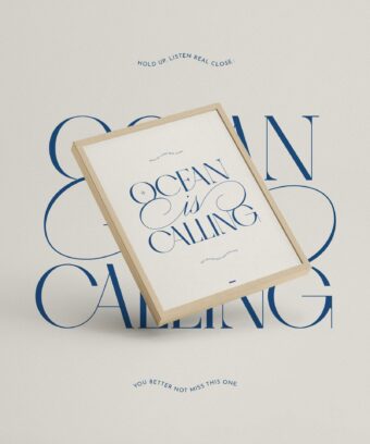 poster Ocean is calling