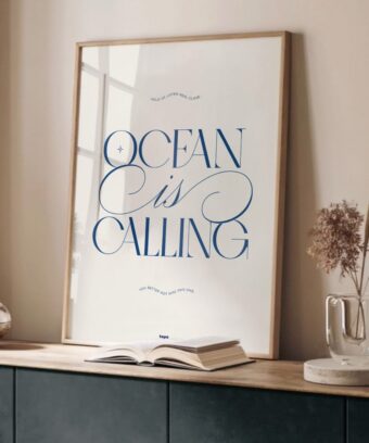 poster Ocean is calling