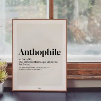 studio topo Definition Anthophile