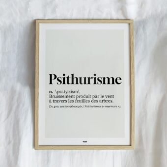 studio topo Definition Psithurisme