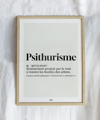 studio topo Definition Psithurisme