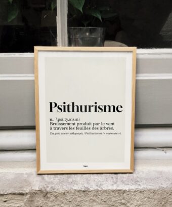 studio topo Definition Psithurisme