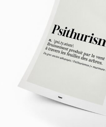 studio topo Definition Psithurisme