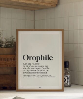 Definition Orophile