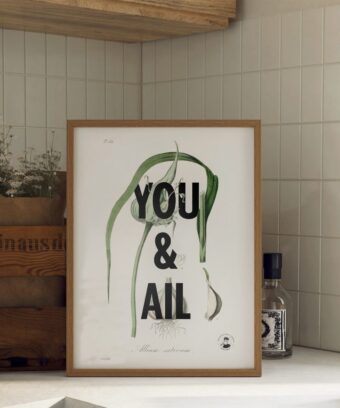 affiche botanique You and Ail