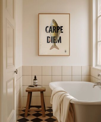affiche poisson Carpe Diem