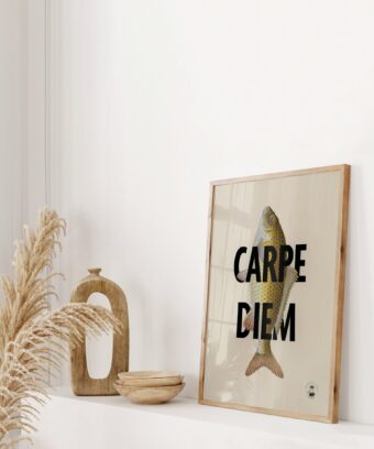 affiche poisson Carpe Diem