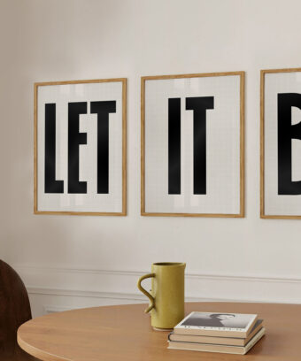 affiches LET IT BE