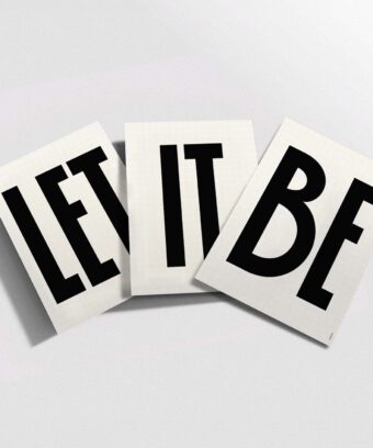 affiches LET IT BE