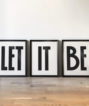 affiches LET IT BE