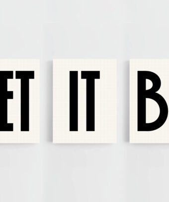 affiches LET IT BE