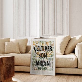 poster Cultiver son jardin