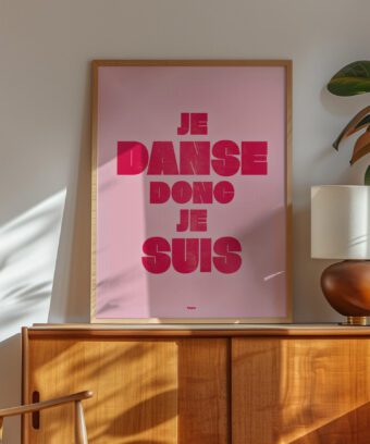 affiche Je danse donc je suis