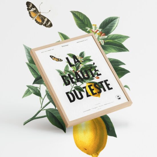 affiches jaunes minimalistes