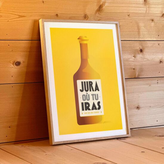 affiches jaunes minimalistes