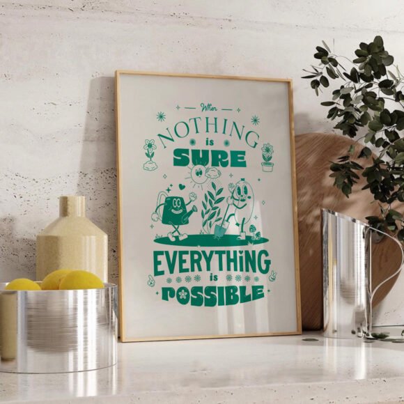 affiches vertes minimalistes affiches vertes minimalistes