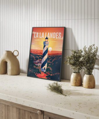 affiche la la landes phare contis