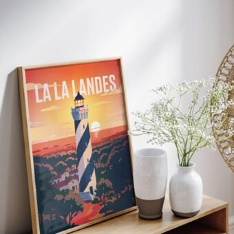 affiche la la landes phare contis