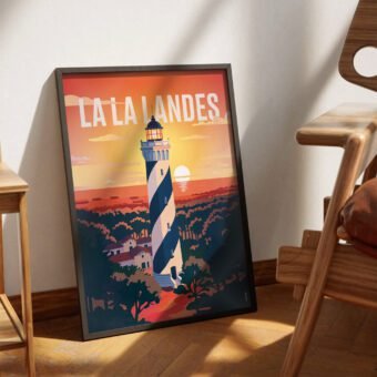 affiche la la landes phare contis