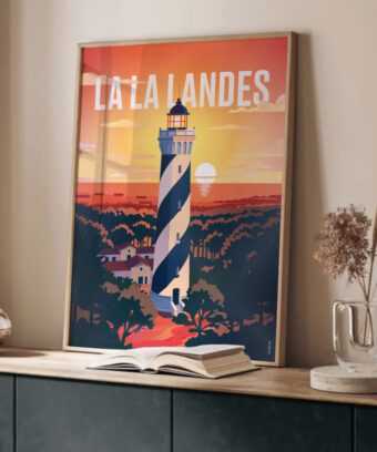 affiche la la landes phare contis