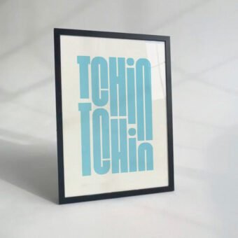 affiche tchin tchin graphique
