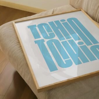 affiche tchin tchin graphique