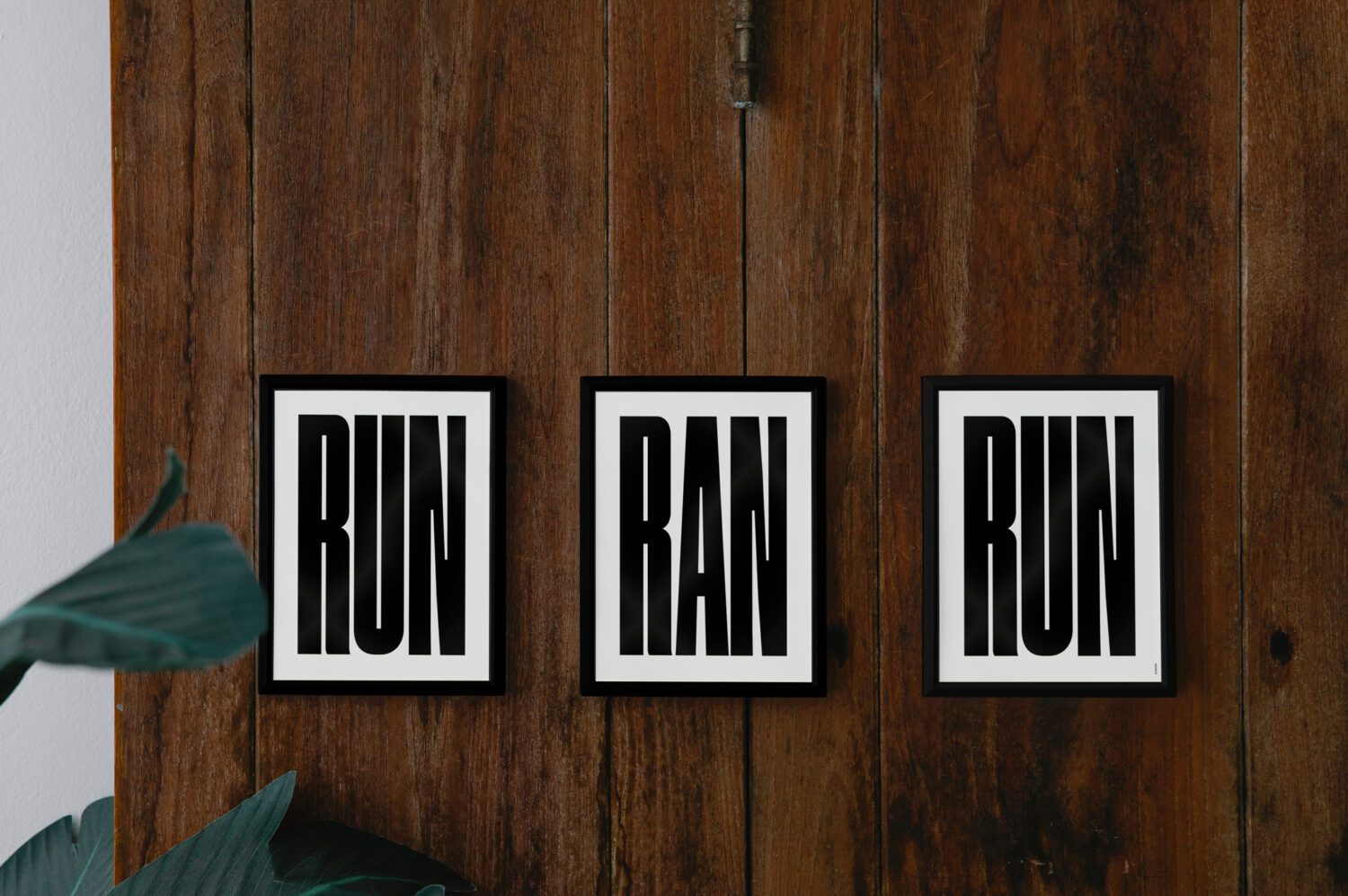 Runer Run Ran RUN RAN RUN | Trio d'affiches • Affiches des Beatles