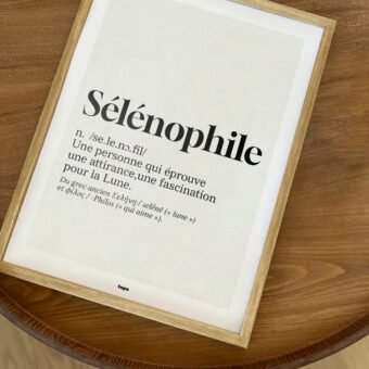 Definition selenophile affiche