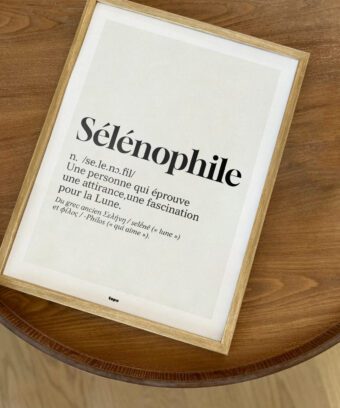 Definition selenophile affiche