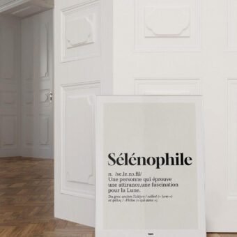 Definition selenophile affiche