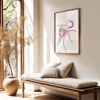 Pédales et pétales affiche studio topo